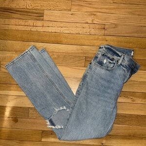 Abercrombie & Fitch 90s straight leg High Rise Jeans